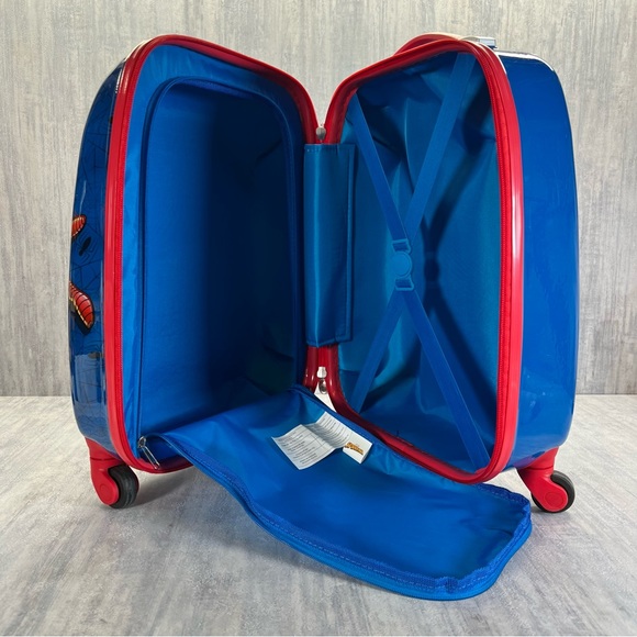 Heys Marvel Spiderman Hardside Kids Carry On 18" Spinning Wheeled Luggage Bag - Picture 10 of 15